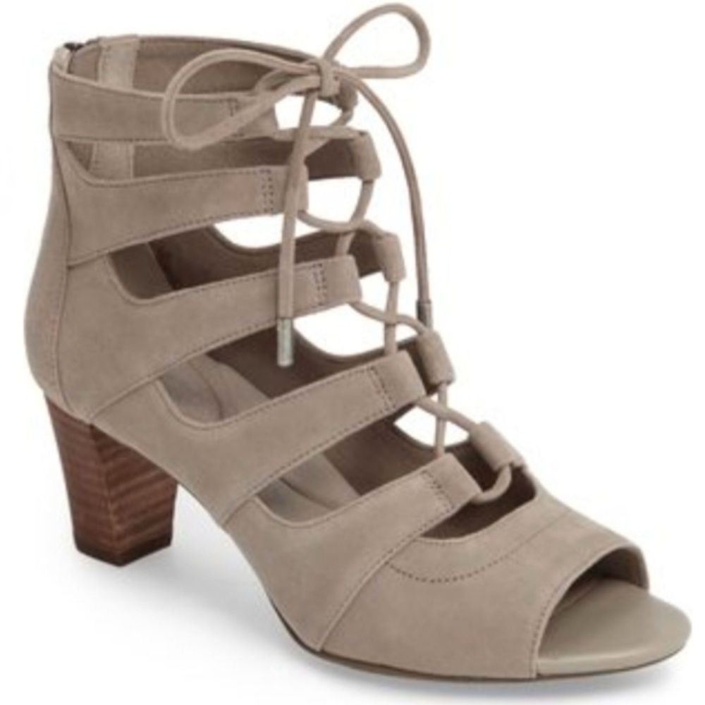 Rockport Audrina Ghillie Sandals in Tan